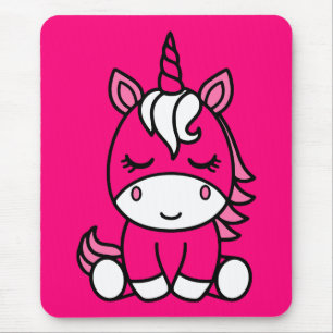 Kleine Meisjes Eenhoorn Pony Muismat