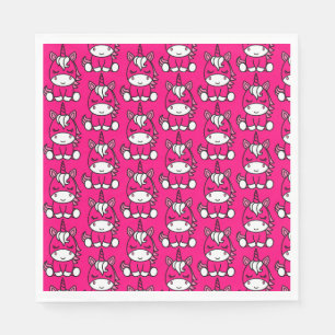 Kleine Meisjes Eenhoorn Pony Servet