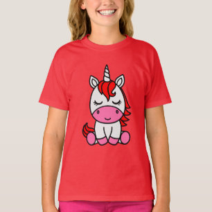 Kleine Meisjes Eenhoorn Pony T-shirt
