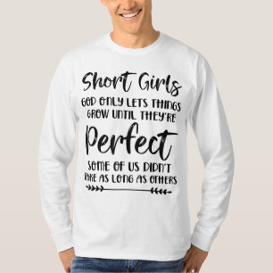 Kleine Meisjes God Laat Dingen Alleen Groeien Tot T-shirt
