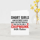 Kleine Meisjes Lijken Zo Schattig En Smoel Totdat  Kaart (Gele Bloem)