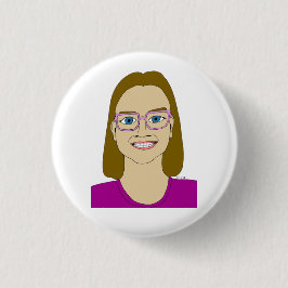 kleine meisjesknop ronde button 3,2 cm