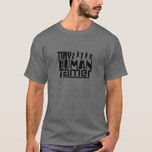 Kleine menselijke Tamer - Elementaire kleuterschoo T-shirt
