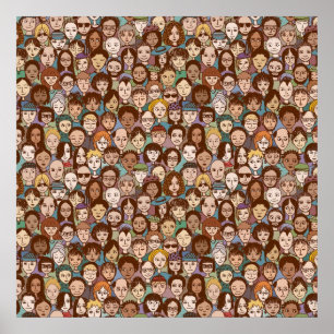 Kleine mensen poster