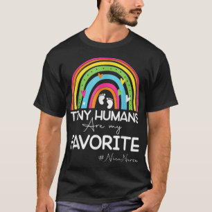 Kleine mensen zijn mijn favoriete grappige Nicu Nu T-shirt