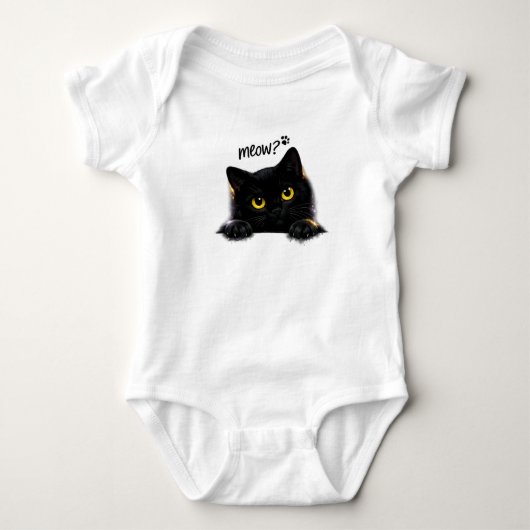 Kleine Meow Romper (Voorkant)