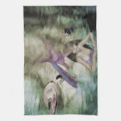 Kleine Mermaid Kitchen Towel Theedoek (Verticaal)