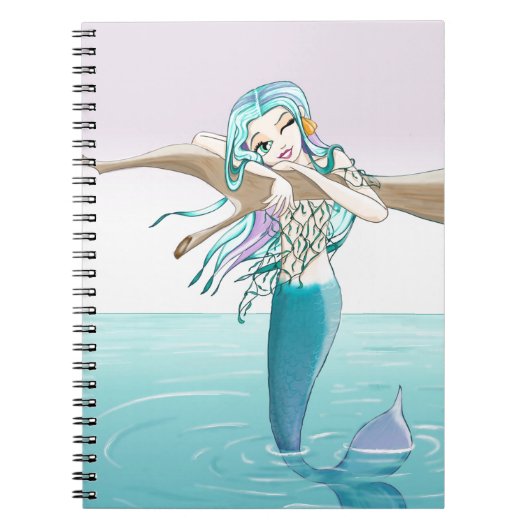 Kleine Mermaid Objecten Notitieboek (Voorkant)
