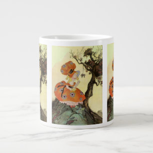 Kleine Mevrouwtje Muffet & Spin, Vintage Mother Go Extra Grote Mok