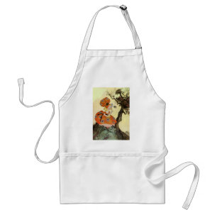 Kleine Mevrouwtje Muffet & Spin, Vintage Mother Go Standaard Schort