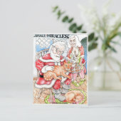 Kleine Mirakelen Feestdagenkaart (Staand voorkant)