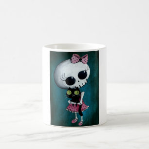 Kleine Miss Death - Halloween Beauty Koffiemok