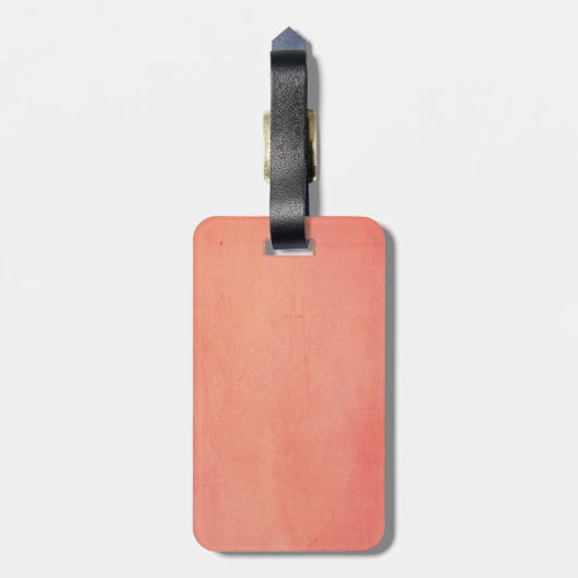 Kleine Miss Dood met Cupcake Bagagelabel (Achterkant verticaal)