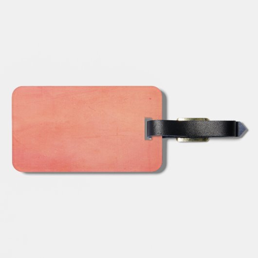 Kleine Miss Dood met Cupcake Bagagelabel (Achterkant horizontaal)