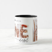 Kleine Miss Onederful Baby Meisje 1e Verjaardag Fo Mok (Midden)