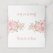 Kleine Miss ONEderful Verjaardags Voedsel Plaats K (Buitenkant ongevouwen)