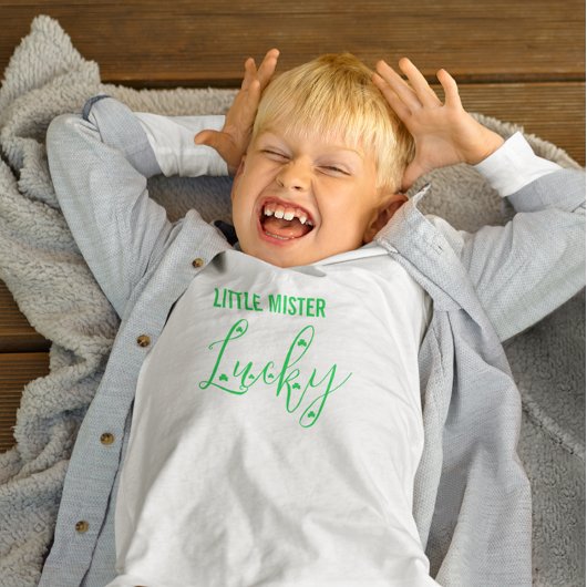 Kleine Mister Lucky St Patrick's Day Kinder Shirts