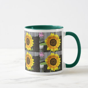 Kleine Mok zonnebloemen