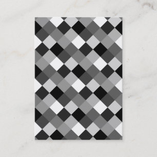 Kleine monotone blokken visitekaartje