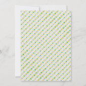 Kleine Monster 4e verjaardag Kaart (Achterkant)