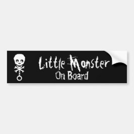 Kleine Monster aan boord Bumpersticker