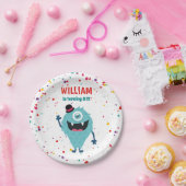 Kleine Monster Schattigee Monsters Papieren Bordje (Feest)