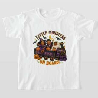 Kleine monsters aan boord t-shirt