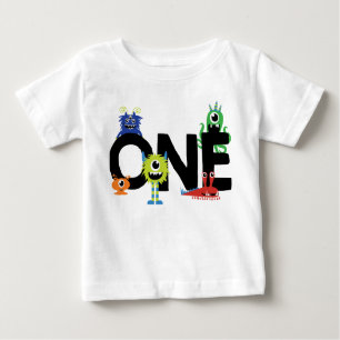 Kleine Monsters Boy First Birthday Outfit