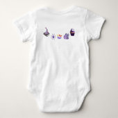 Kleine monster's eerste Halloween! Romper (Achterkant)