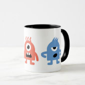 Kleine Monsters Mok (Voorkant rechts)