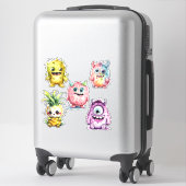 Kleine Monsters Sticker (Koffer)