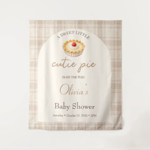 Kleine Mopje Kersengitters Protzagere Baby Shower Wandkleed