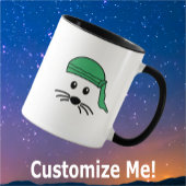 kleine muis biker Mok