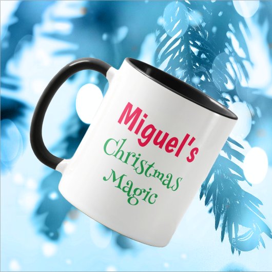 kleine muis Santa Elf Mok