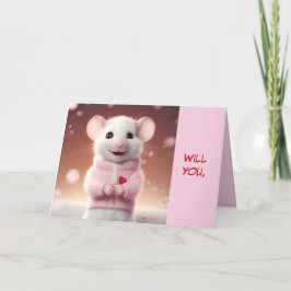 KLEINE MUIS VALENTIJN KAART