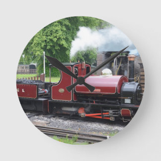 Kleine Narrow-golocomotief Ronde Klok