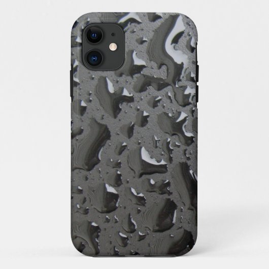 Kleine natte zwarte Hoesje-Mate iPhone-tas Case-Mate iPhone Case (Achterkant)