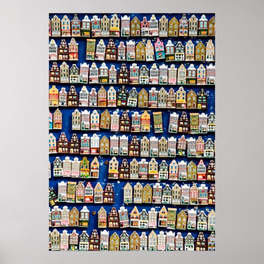 Kleine Nederlandse souvenirs en geschenken - schoe Poster (Voorkant)