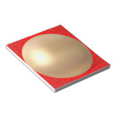 Kleine notitieblok Golden Orb (Schuin)