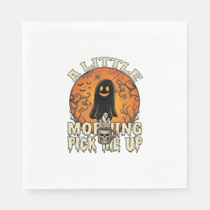 Kleine ochtend-pick-me-up Halloween Ghost Skull Mu Servet