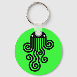 Kleine octopus sleutelhanger