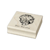 Kleine oester Napkin Stamp Rubberstempel (Stempel)
