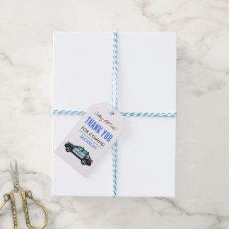 Kleine Officier Politieverjaardag | Gepersonalisee Cadeaulabel