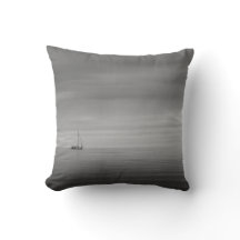Kleine offset-zeilboot Pillow