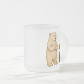 Kleine ogen, grote dromen matglas koffiemok (Voorkant rechts)