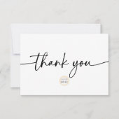 Kleine Onderneming Dank u Bedankkaart (Voorkant)