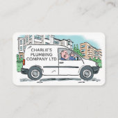 Kleine Onderneming met Naam op Bedrijf Van Visitekaartje (Achterkant)