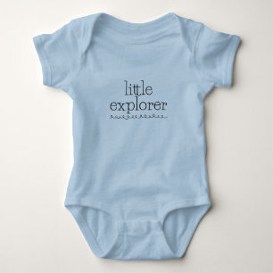"Kleine Ontdekkingsreiziger" Baby Jongens Kleding Romper