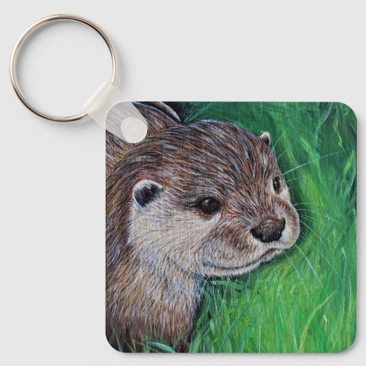 Kleine Otter-Sleutelhanger Sleutelhanger (Voorkant)