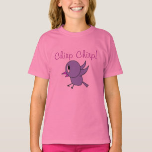 Kleine Paarse Birdy T-shirt
